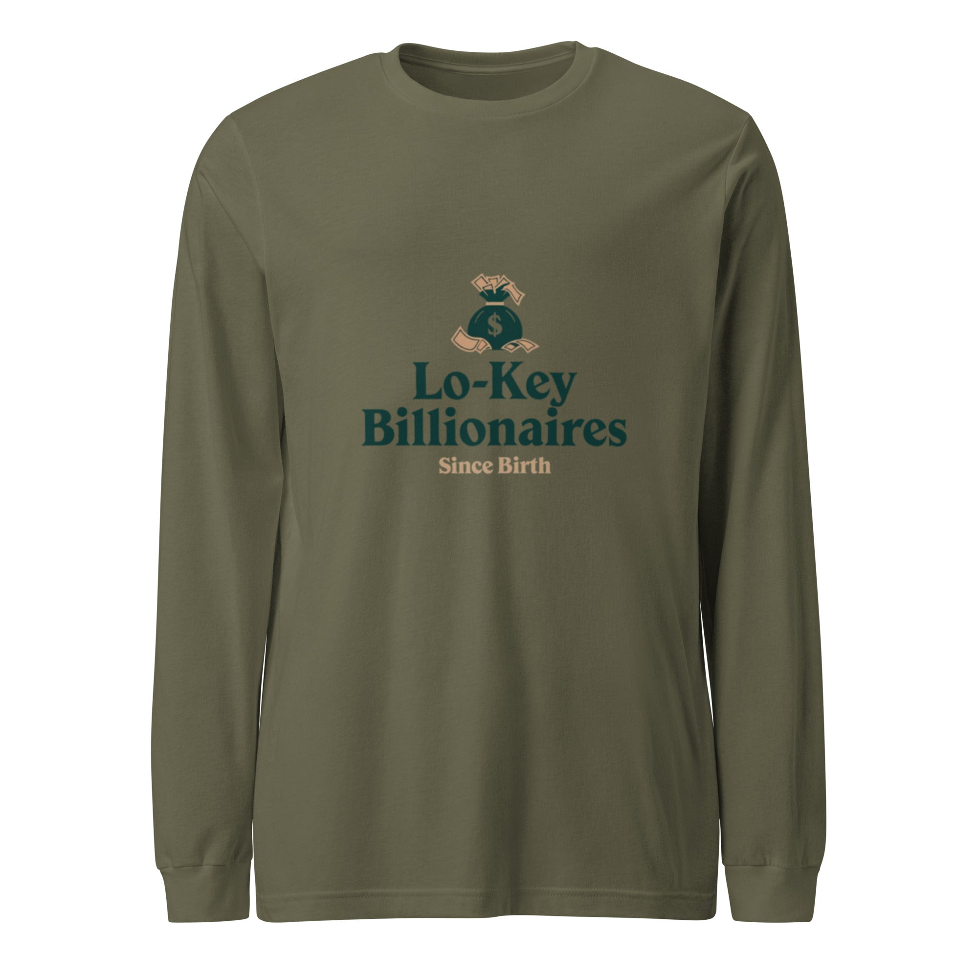 Unisex Long Sleeve Tee - Lo - Key Billionaire