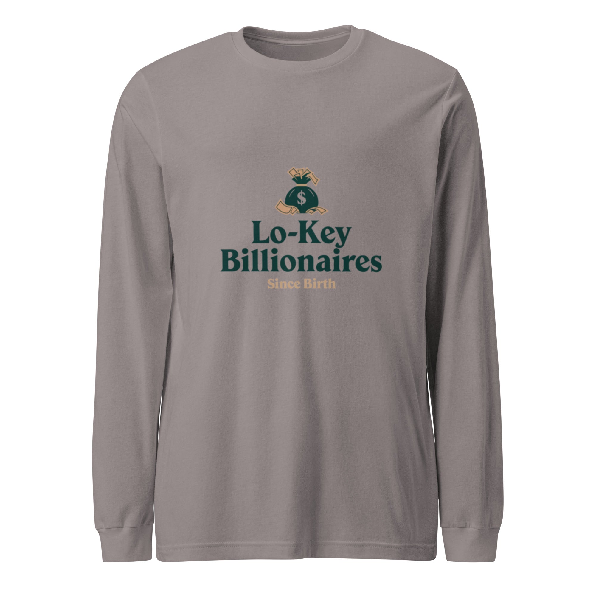 Unisex Long Sleeve Tee - Lo - Key Billionaire
