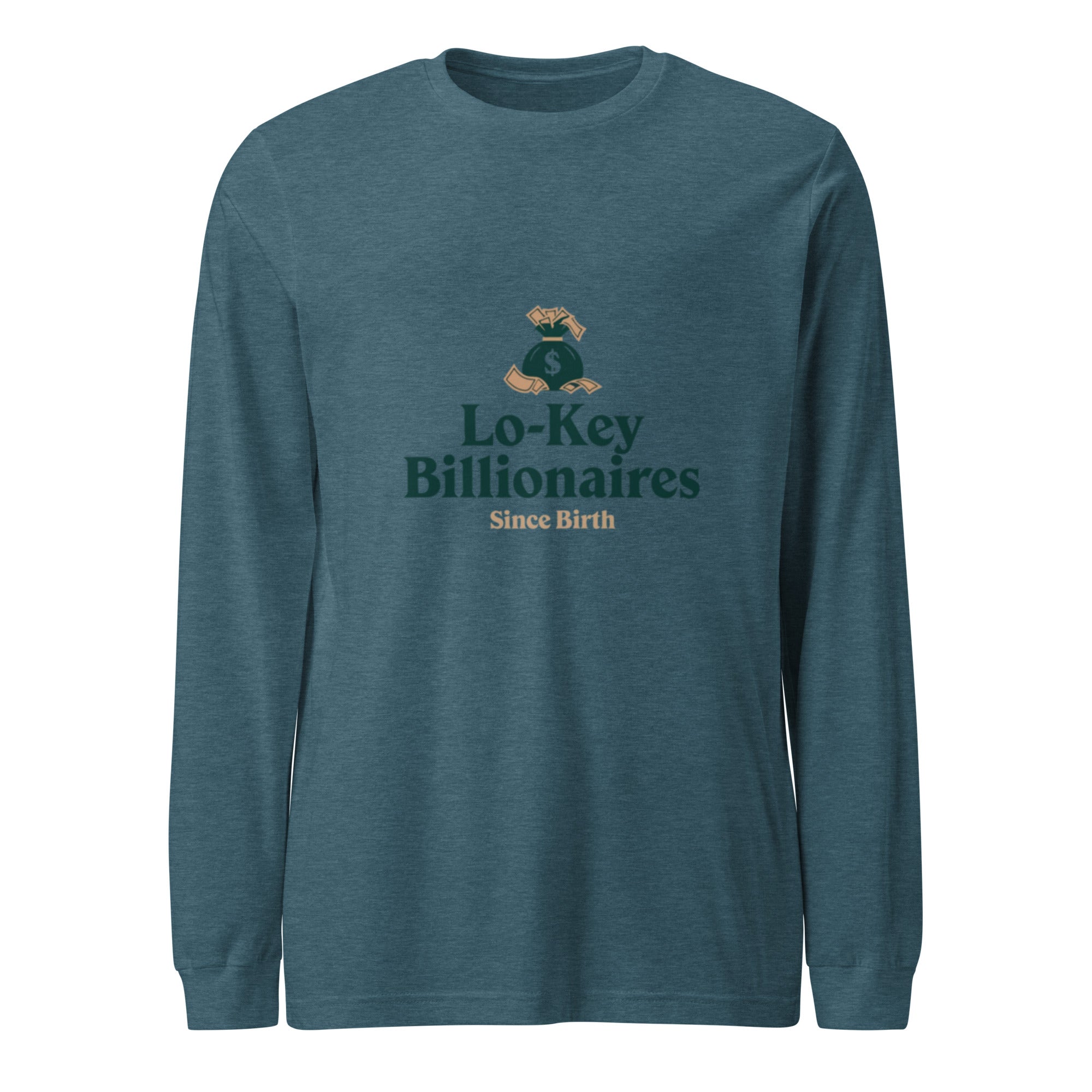 Unisex Long Sleeve Tee - Lo - Key Billionaire