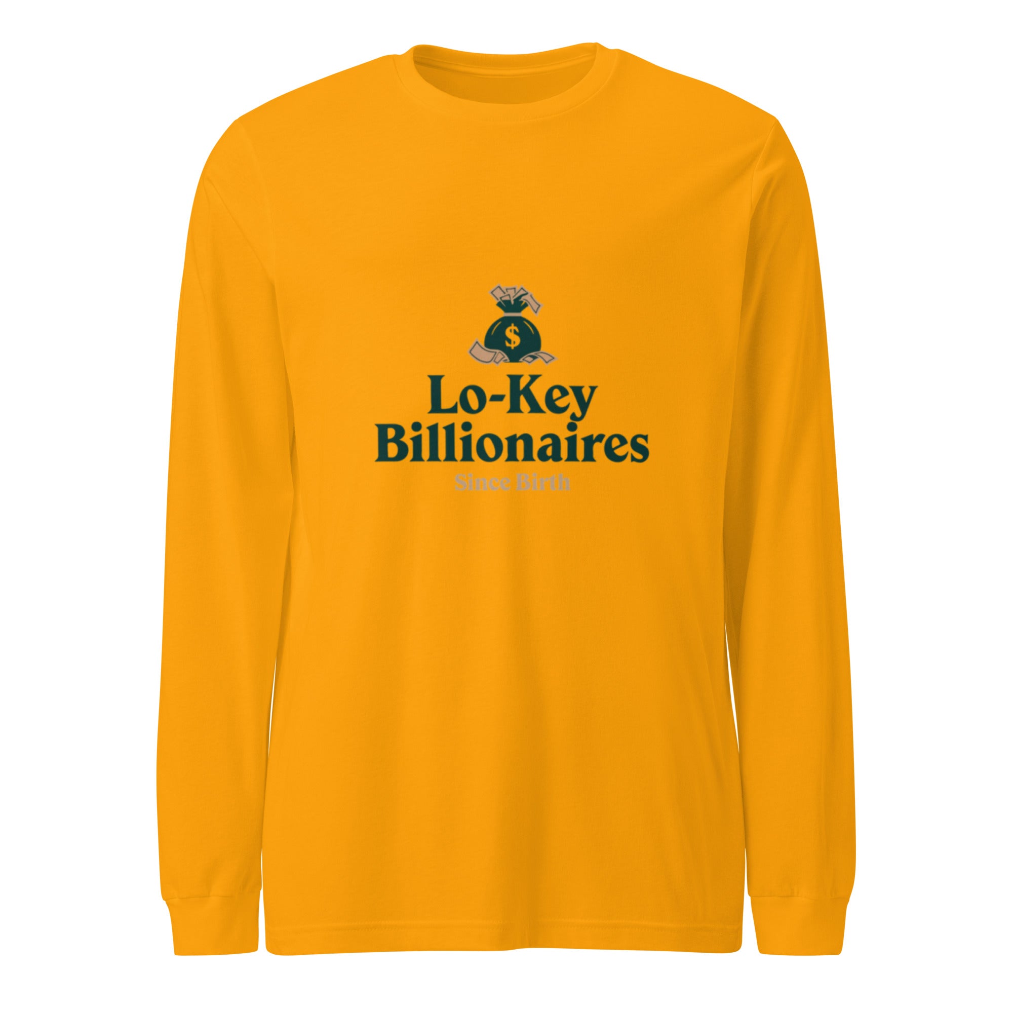 Unisex Long Sleeve Tee - Lo - Key Billionaire