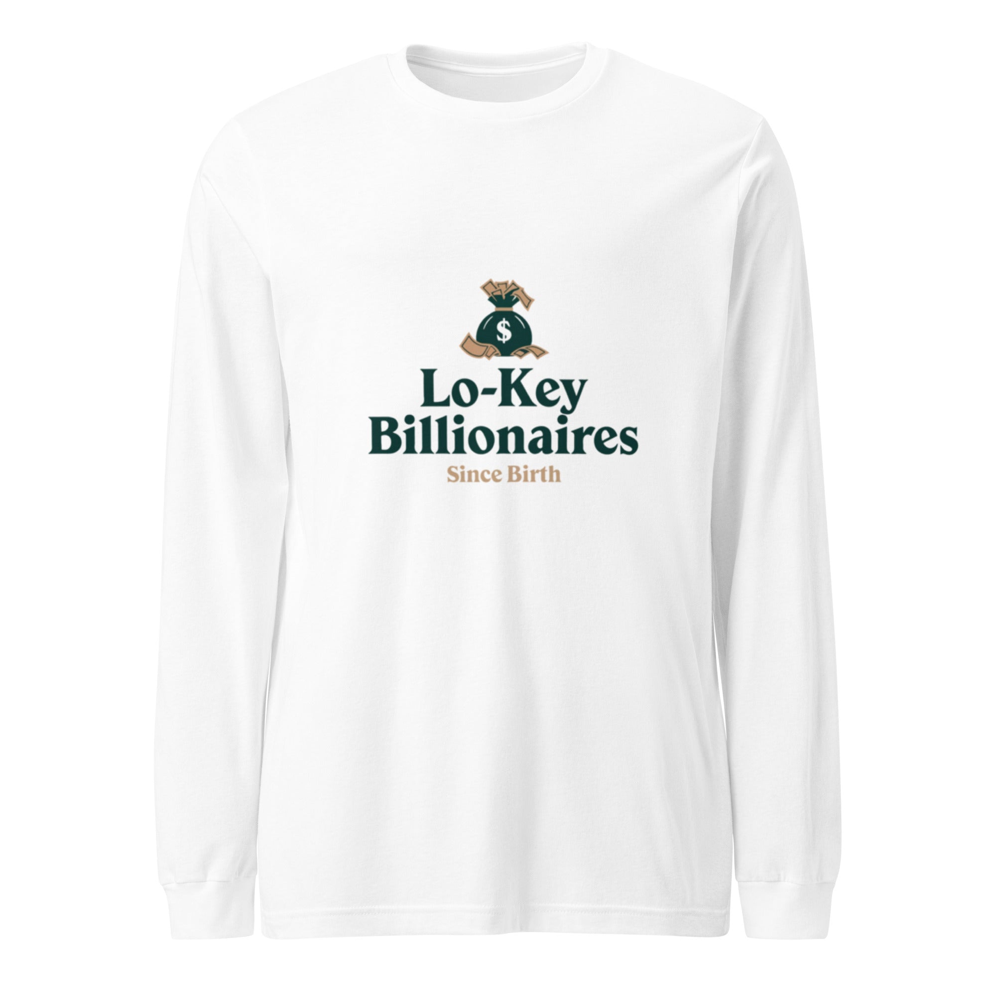 Unisex Long Sleeve Tee - Lo - Key Billionaire