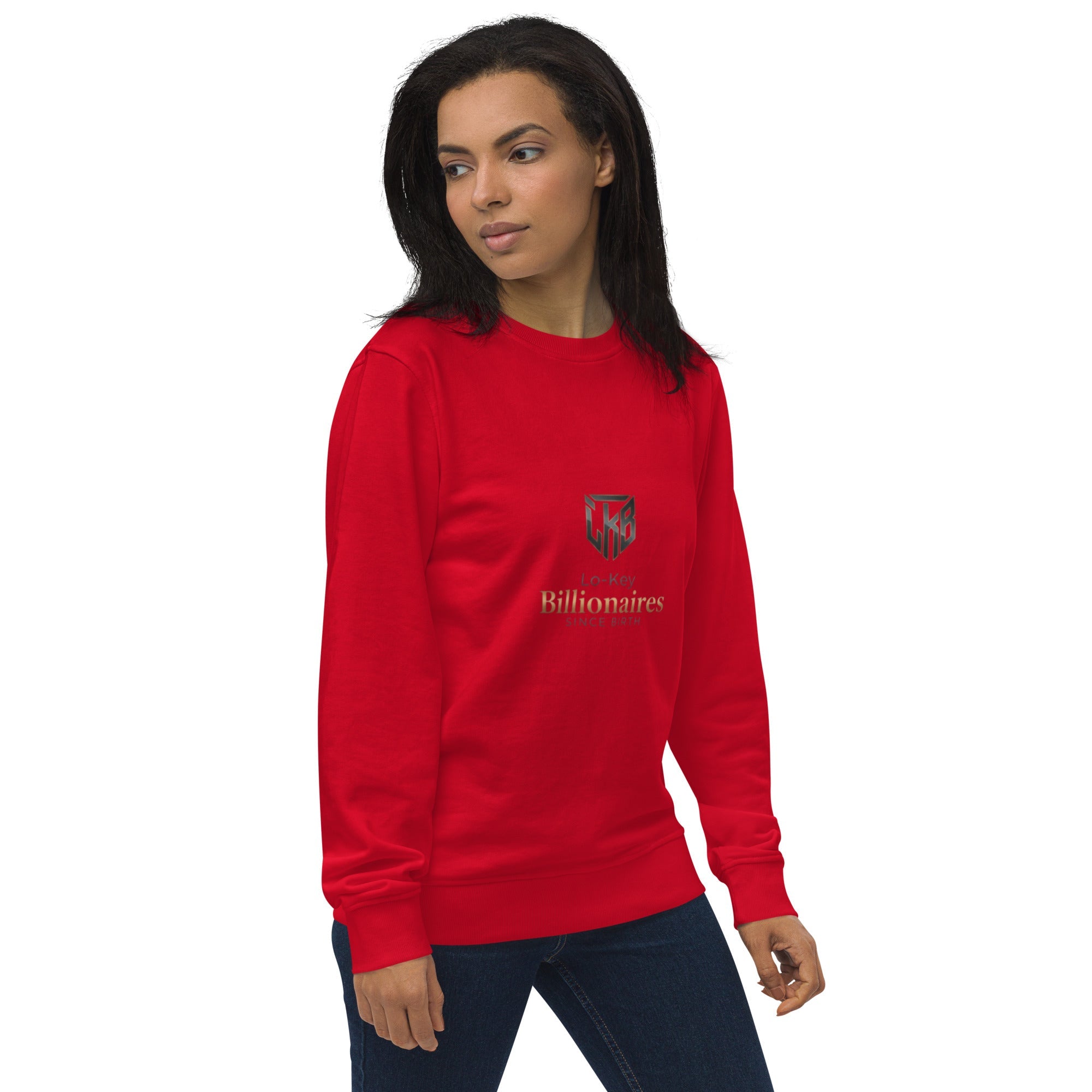Unisex organic sweatshirt - Lo - Key Billionaire