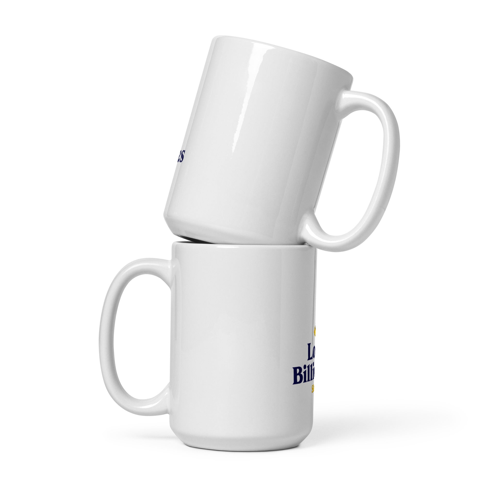 White glossy mug - Lo - Key Billionaire