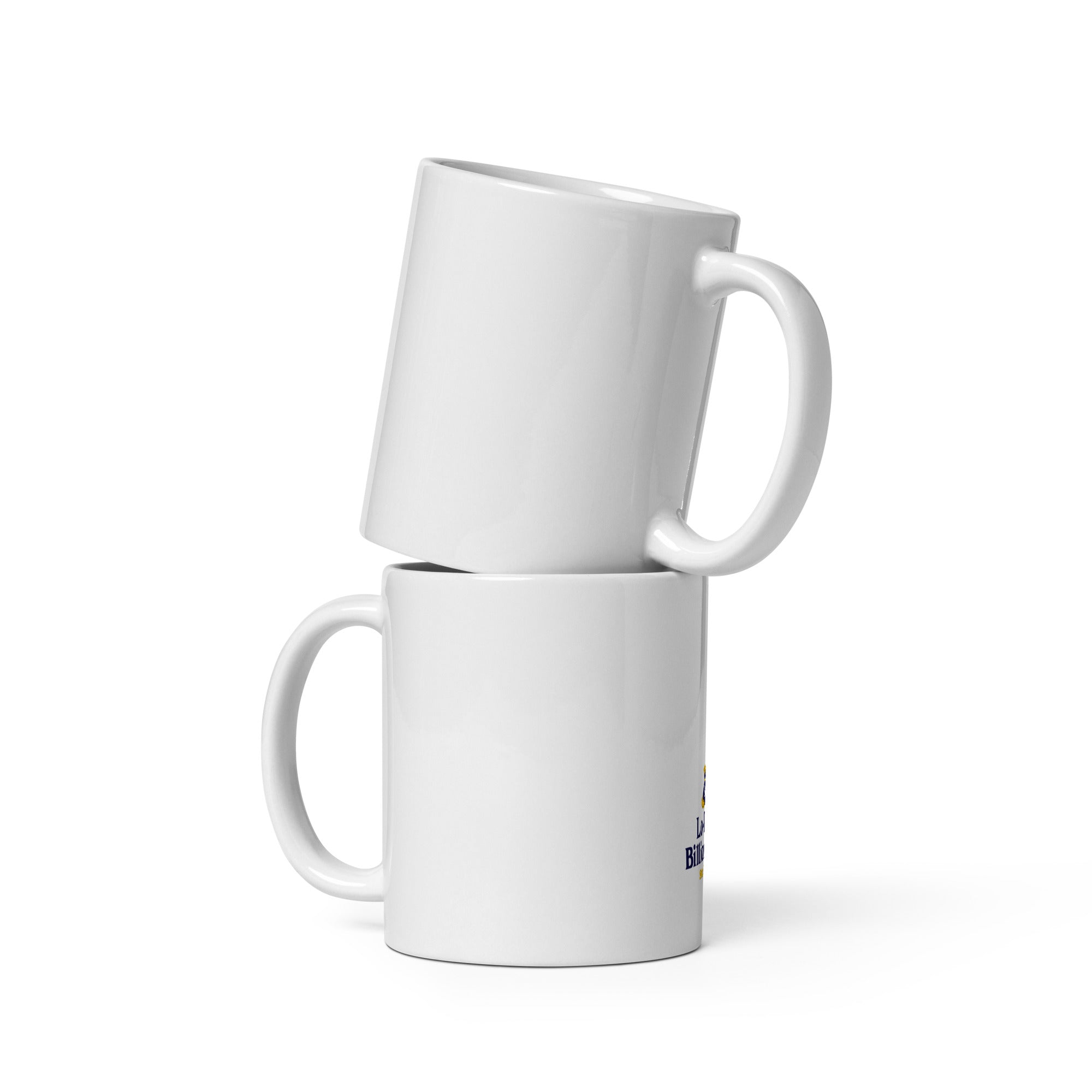 White glossy mug - Lo - Key Billionaire