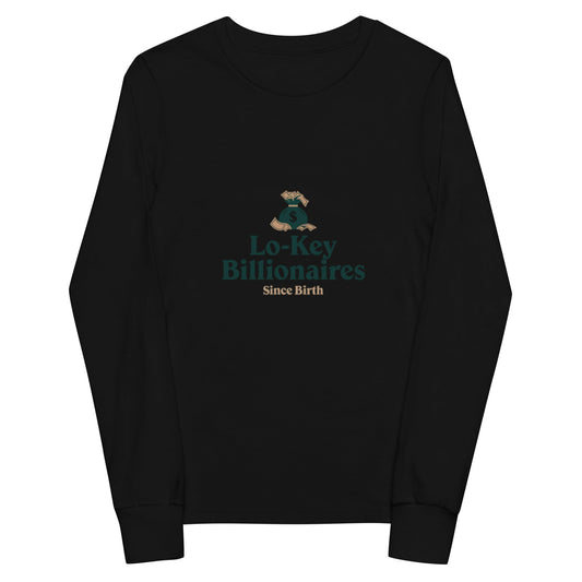 Youth long sleeve tee - Lo - Key Billionaire